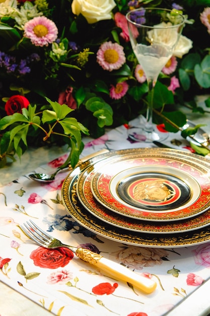 Zestaw potraw na stole